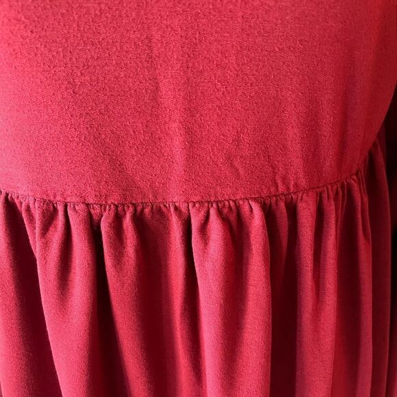 Baea baby doll mini dress xl color brick size XL - Picture 8 of 8